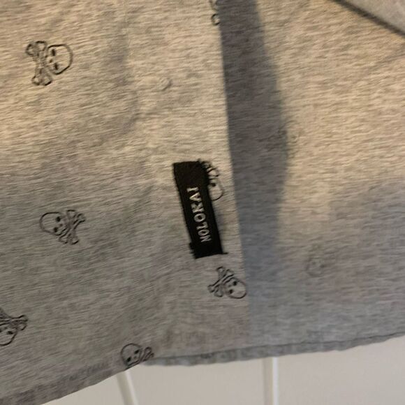 Molokai Surf Co. Button Up Shirt Size Large Skull Print - Picture 4 of 7